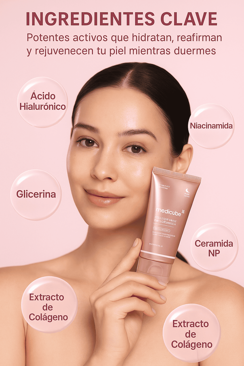 MASCARILLA FACIAL DE COLAGENO MEDICUBE